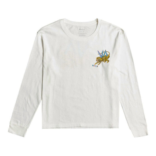 RVCA Γυναικεία μακρυμάνικη μπλούζα Matt Leines Tiger - Long Sleeve T-Shirt For Women